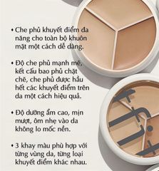 Bảng Che Khuyết Điểm Tfit Cover Up Pro Concealer 15g
