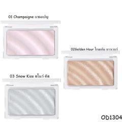 Phấn Bắt sáng Odbo glowing skin highlighter #03 snow Kiss