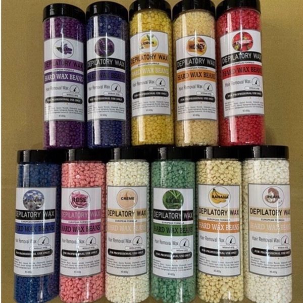 Sáp wax lông nóng hạt đậu huỷ -hũ 400g ngẫu nhiên