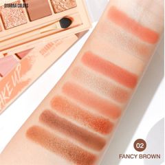 Phấn Mắt 10 Ô Vuông SIVANNA fancy makeup pro eye colors #02