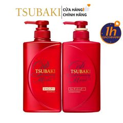 Dầu Gội Tsubaki Premium Dưỡng Tóc Bóng Mượt 490ml