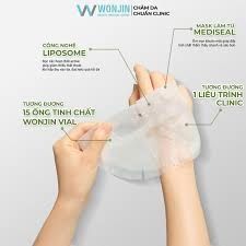 Mặt nạ dưỡng trắng da Wonjin effect water toning mask - hũ 30miếng
