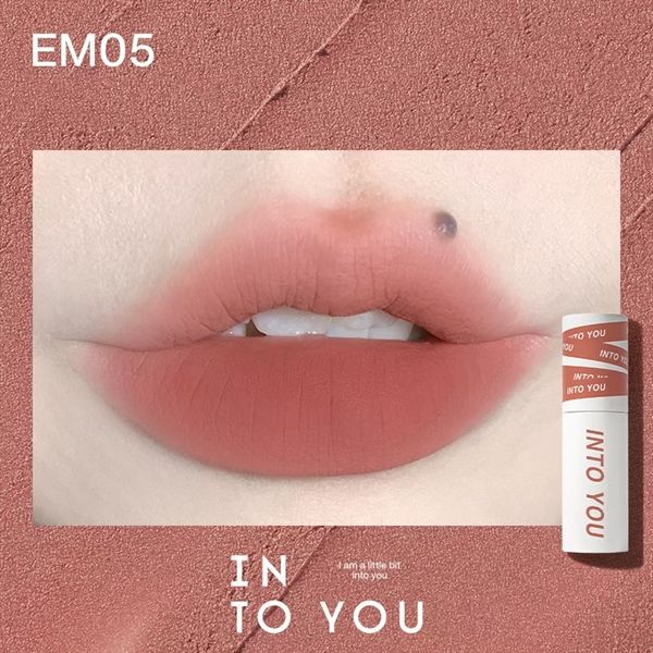 Son Kem Lì INTO YOU shero super matte lip & cheek mud EM5 dạng thỏi