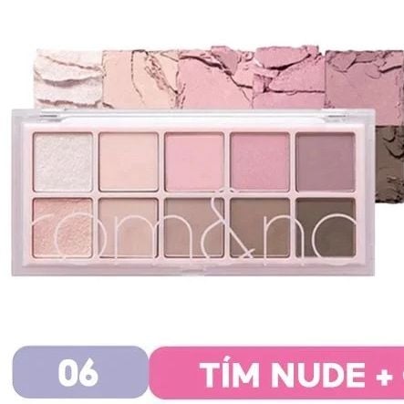 Bảng Phấn Mắt 10 Ô Siêu Lấp Lánh Romand Better Than Eye Palette #06