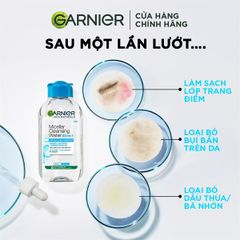 Nước Tẩy Trang Garnier Dành Cho Da Dầu Và Mụn 125ml
