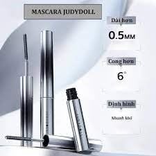Mascara đầu chuốt kim loại JUDY DOLL Slim Iron uốn cong mi, chống nhòe #02 nâu