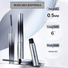Mascara đầu chuốt kim loại JUDY DOLL Slim Iron uốn cong mi, chống nhòe #02 nâu