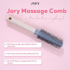Lược chải tóc massage jary massage comb-hình tròn