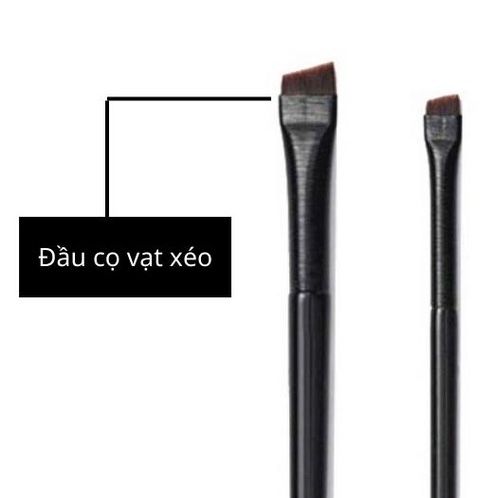 cọ eyeliner chân mày bọng mắt vát chéo cực mỏng