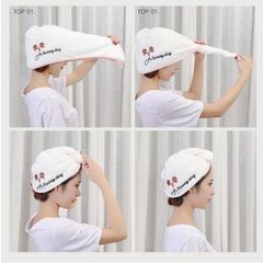 Khăn trùm đầu ủ tóc