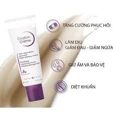 Kem Dưỡng Phục Hồi Da Bioderma Cicabio - Tím 30ml