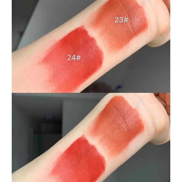 Son kem lì Bbia Velvet Lip Tint 24 màu đỏ hồng đất