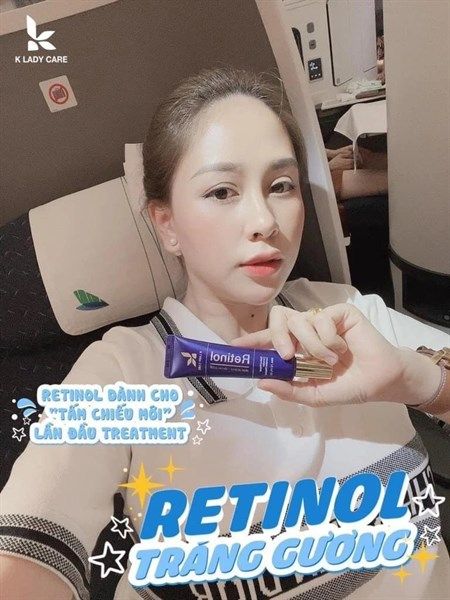 Kem Dưỡng Retinol K Lady Care 30ml chống lão hoá căng bóng da