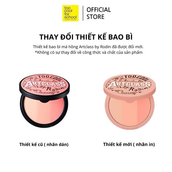 Phấn Má Hồng Too Cool For School Art Class By Rodin Blusher #hồng