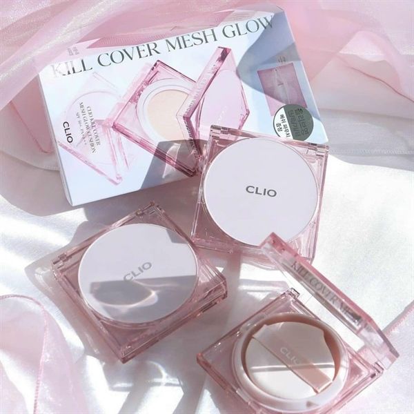 PHẤN NƯỚC CHE KHUYẾT ĐIỂM CLIO KILL COVER MESH GLOW CUSHION [ KÈM LÕI ] #3BY