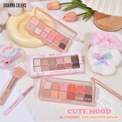Bảng phấn mắt 12ô Sivanna colors cute mood blending eye palette #03