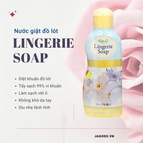 Nước giặt đồ lót Lingerie Soap Nhật Bản