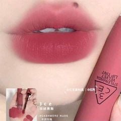 Son Kem Lì 3CE Velvet Lip Tint #cashmere nude