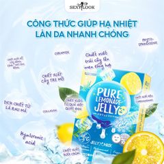 Mặt nạ thạch Sexy look pure lemonade jelly-dưỡng ẩm dịu da