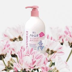 Sữa Dưỡng Thể Nâng Tone Da Hatomugi Tone Up 400ml