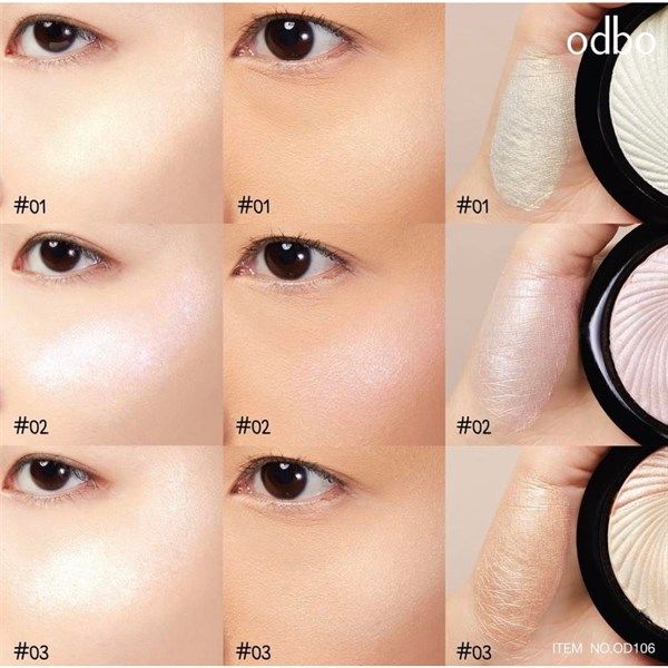 Phấn Bắt Sáng Odbo Vivid Baked Highlighter