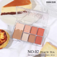 Phấn mắt SIVANNA honey box 7ô #03 Honey Tea