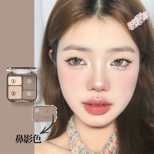 Bảng tạo khối & Highlight 4 Ô Veecci 9g #01