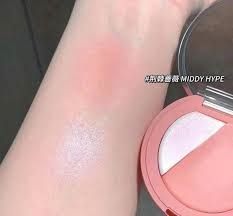 [MẪU MỚI] Phấn má hồng & Highlight 3CE Blushlighter#middy hype