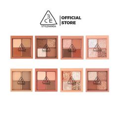 Bảng Phấn Mắt 4 Màu Siêu Lung Linh 3CE Mini Multi Eye Color Palette