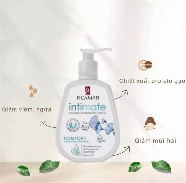 Dung Dịch Vệ Sinh Intimate Nga 265ml COMFORT