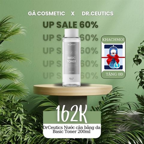 DrCeutics Nước cân bằng da Basic Toner 200ml