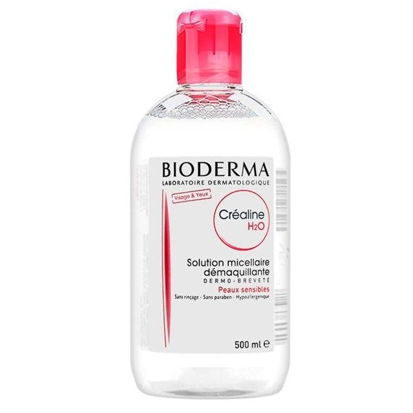 [MẪU MỚI] Nước Tẩy Trang Bioderma H2O Pháp màu hồng dành cho da nhạy cảm, da khô 500ml