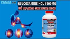 Kirkland Glucosamine hỗ trợ xuơng khớp HCL 1500mg 375 Viên