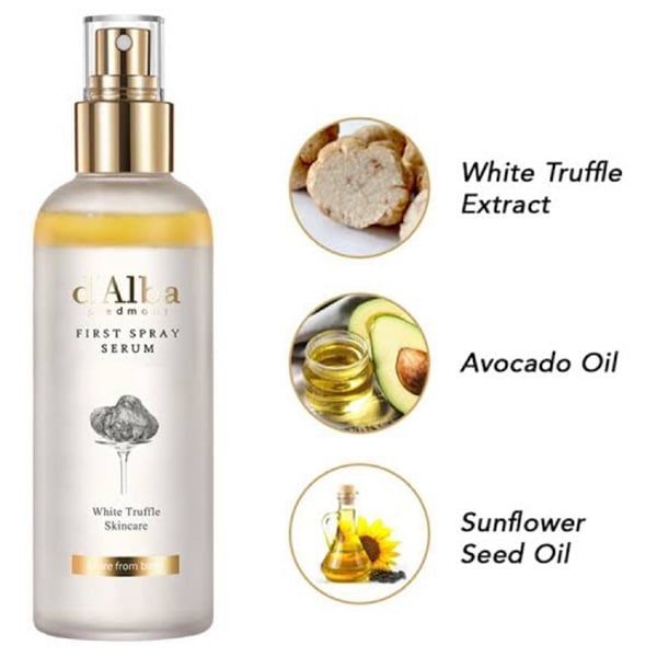 Xịt Tinh Chất Dưỡng Da d'Alba White Truffle First Spray Serum
