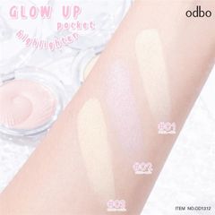 phấn bắt sáng Odbo glow up pocket highlighter #03