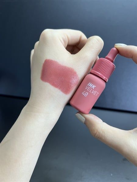 Son Kem Peripera Ink Velvet #40 calm rosy-hồng đất