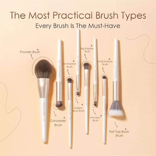 ￼Cọ lẻ trang điểm Focallure chuyên nghiệp đa năng độ chính xác cao 10g