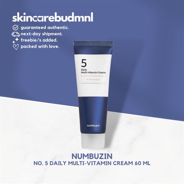 KEM DƯỠNG DA MẶT HÀNG NGÀY NUMBUZIN NO.5 DAILY MULTI VITAMIN CREAM