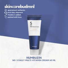 KEM DƯỠNG DA MẶT HÀNG NGÀY NUMBUZIN NO.5 DAILY MULTI VITAMIN CREAM