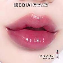Son Tint Bóng Thuần Chay BBIA Gardenia Leau Tint #03 lilac hồng mận