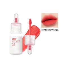 Son Kem Lì Peripera Ink Velvet #39 Sunny Orange-đỏ Cam