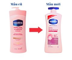 dưỡng thể chống nắng giúp da trắng hồng VASELINE HEALTHY WHITE UV lightenning 725ml mẫu mới 725ml
