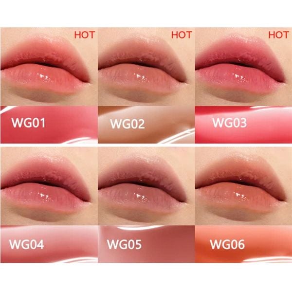 Son Bóng Into You Aqueous Sensation Lip Glaze - WG04 In Rose
