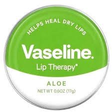 Son dưỡng môi hộp thiếc Vaseline Lip Therapy aloe (20g) bản Anh