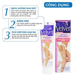 Kem tẩy lông velvet Nga