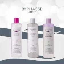 Nước Tẩy Trang Byphasse Màu Tím Solution Micellaire Charbon Actif Detox Pure Skin 500ml