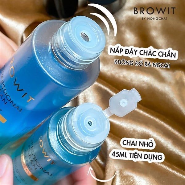 Nước Tẩy Trang Mắt Và Môi Browit Sạch Sâu, Dịu Nhẹ 45ml