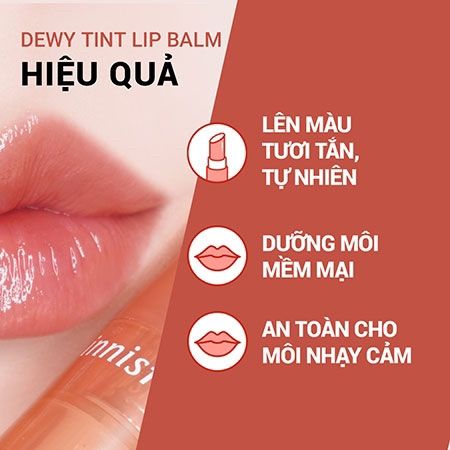 Son dưỡng innisfree Dewy Tint Lip Balm #04