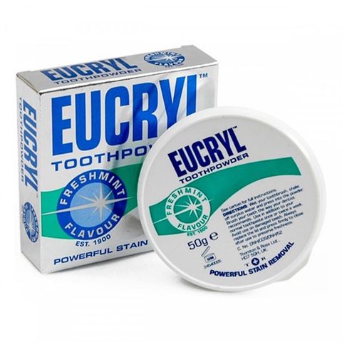 BỘT đánh TRẮNG RĂNG ANH EUCRYL 50g