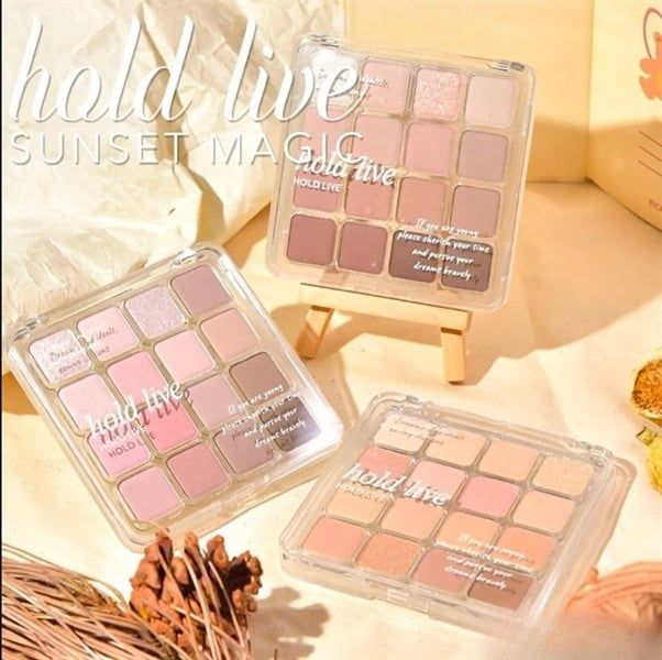 Bảng Phấn Mắt 16 Ô Hold Live Sunset Magic Eyeshadow Palette #H02